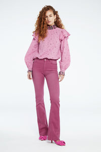 Eva Flare | Aubergine