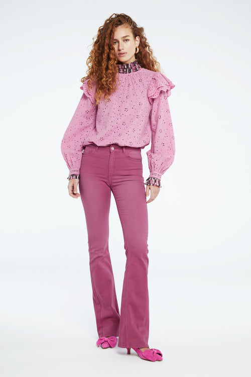 Eva Flare | Aubergine