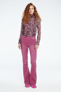 Eva Flare | Aubergine