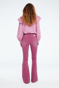 Eva Flare | Aubergine