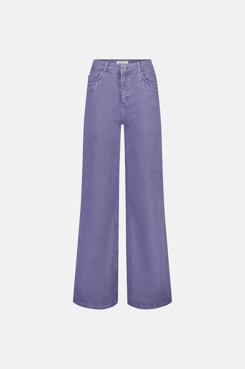 Eva Wide Leg | Dusty Lovender