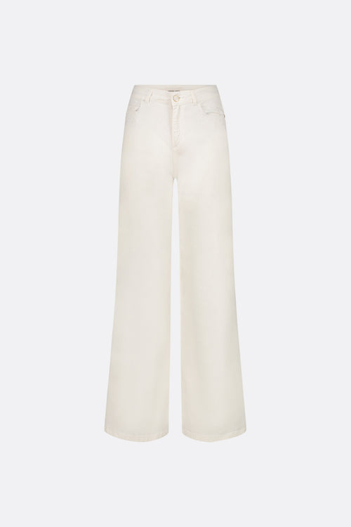 Eva Wide Leg | Cream White