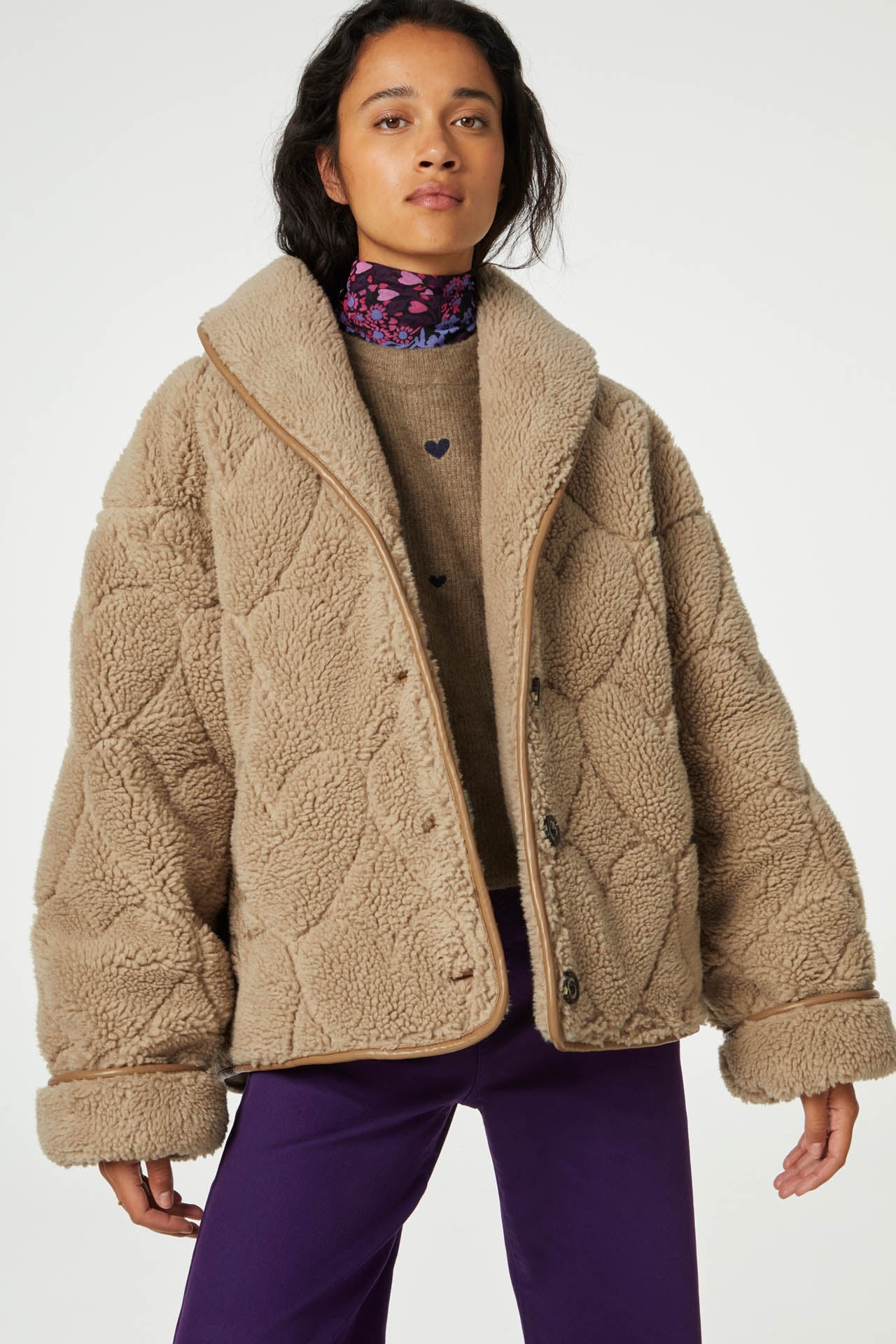 Merlin Jacket | Toffee Melange – Fabienne Chapot