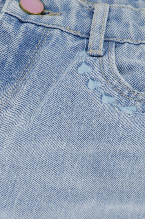 Lola Straight Leg | Light Wash