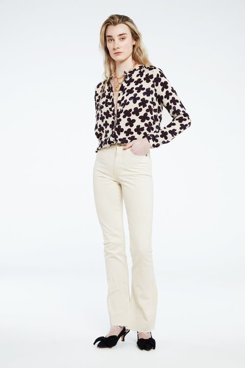 Pleunie  Bootleg | Cream White