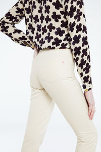 Pleunie  Bootleg | Cream White