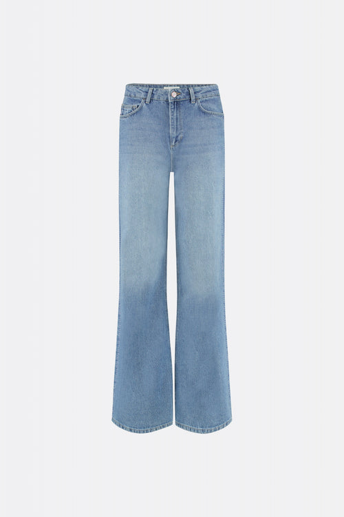 Thea Wide | Light Medium Wash