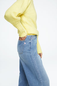 Thea Wide | Light Medium Wash