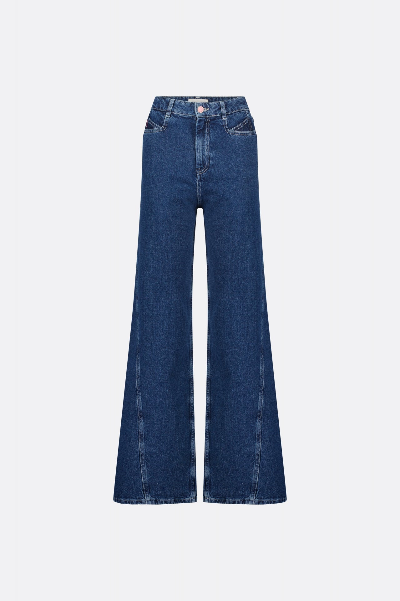 Bonnie Wide | Dark Medium Denim