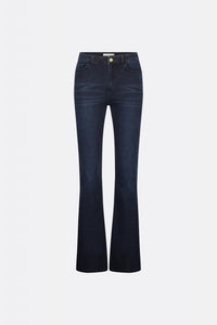 Eva Flare | Dark Medium Denim