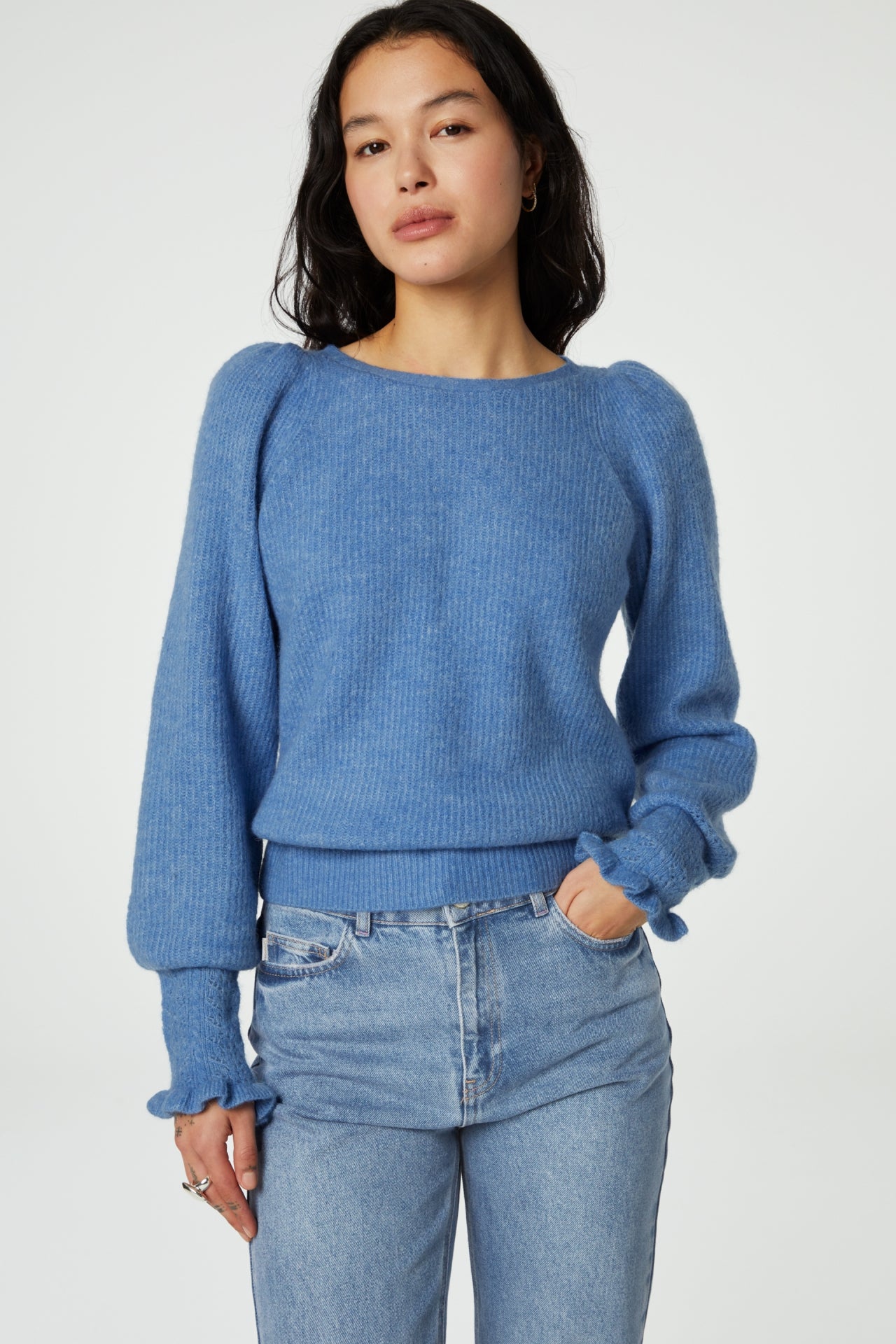 Jessica Pullover | Cornflower Blue