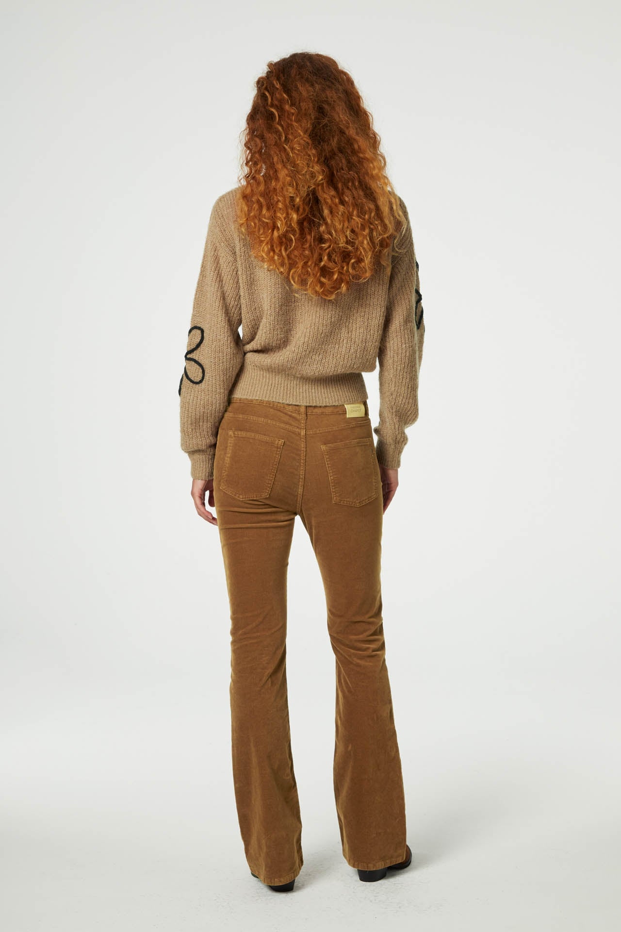Eva Flare Trousers | Toffee