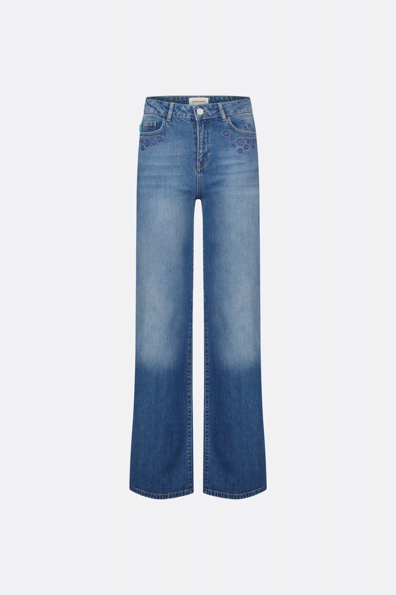 Thea Wide | Medium Wash