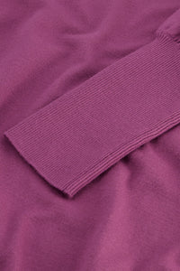 Beatrice Pullover | Aubergine