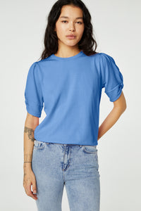Molly Twist Pullover | Cornflower Blue
