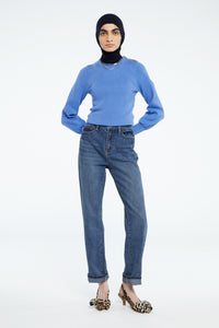 Lillian Pullover | Riad Blue