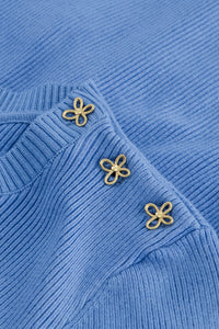 Lillian Pullover | Riad Blue