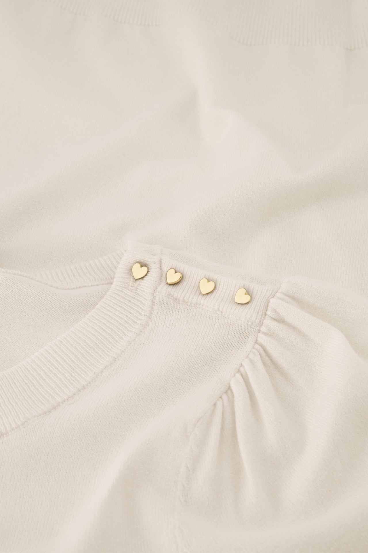 Milly SS Pullover | Cream White