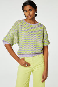 Rose Pullover | Faded Lila