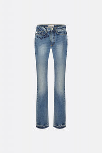 Pleuni Bootleg | Medium Vintage Denim