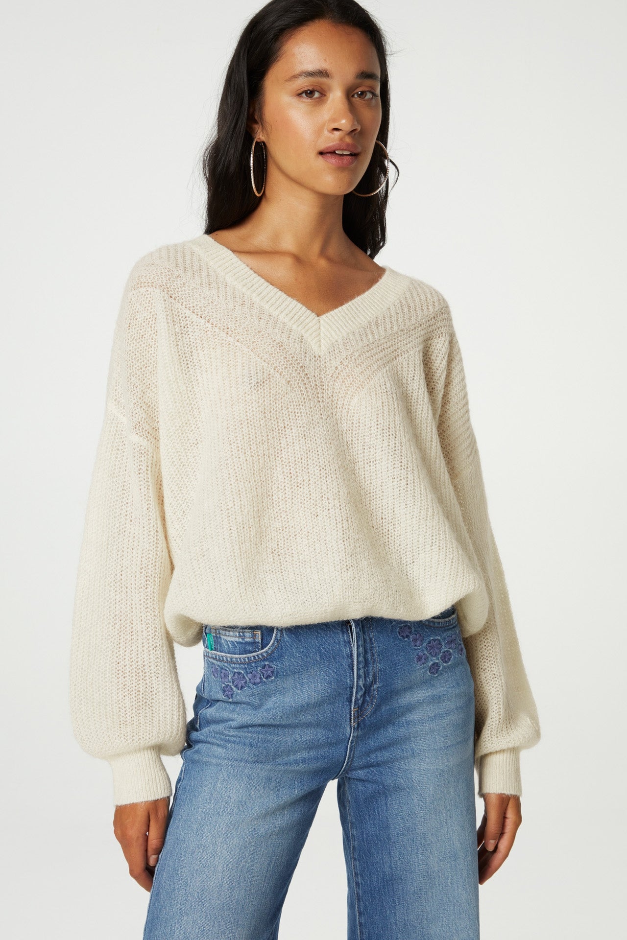 Airy Pullover | Cosy White