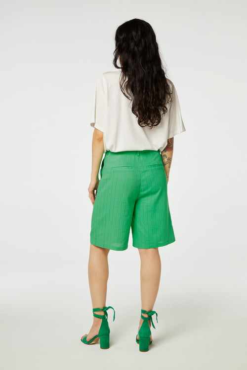 Julia Shorts | Green Apple