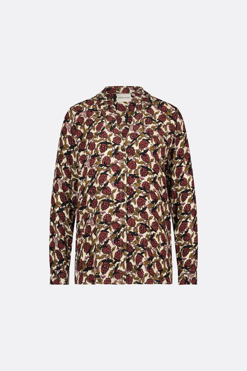 Liv Blouse | Creme Brulee/Ra Ra R