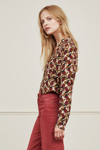 Liv Blouse | Creme Brulee/Ra Ra R