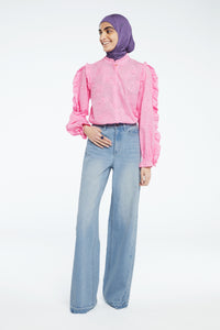 Fien Blouse | Pink Candy