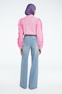 Fien Blouse | Pink Candy