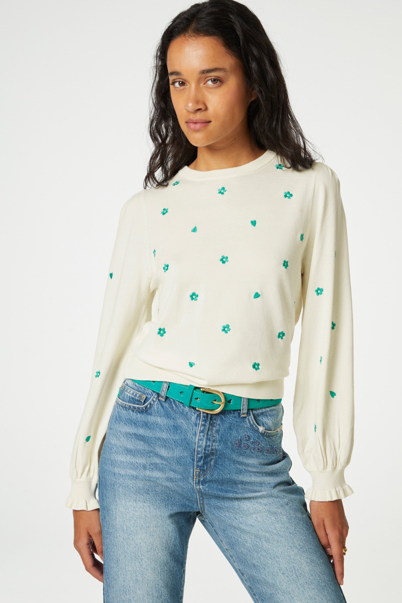 Holly Pullover | Cosy White