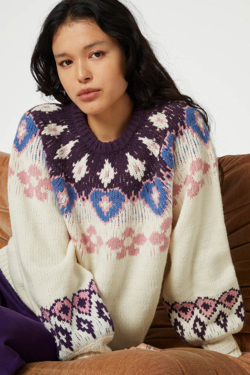 Isey Pullover | Cosy White