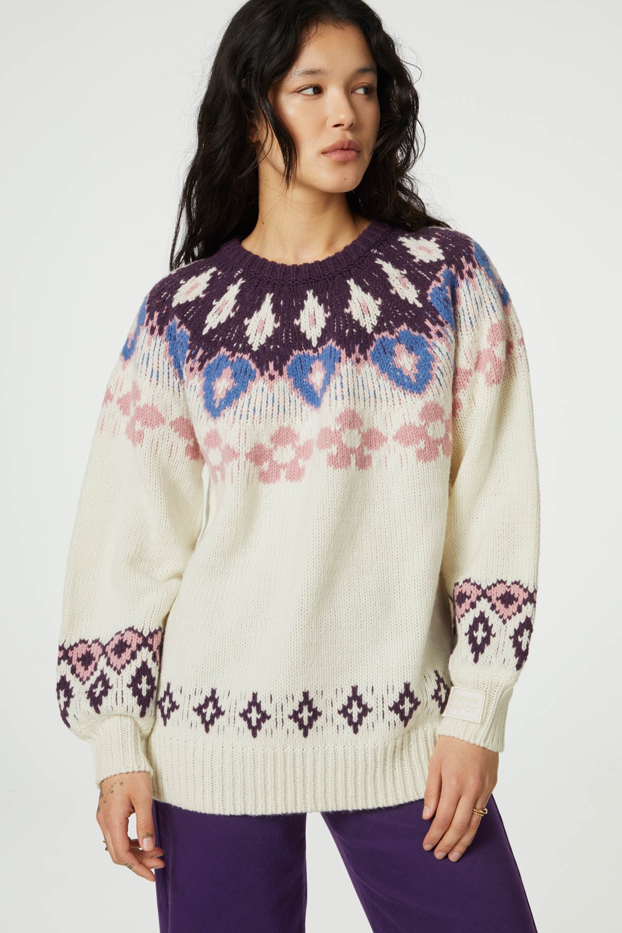 Isey Pullover | Cosy White