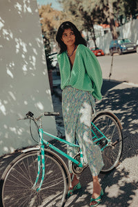 Bobo skirt | Lovender/Parakeet