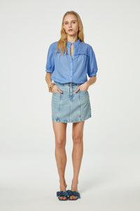 Patty Skirt | Faded Light Blue