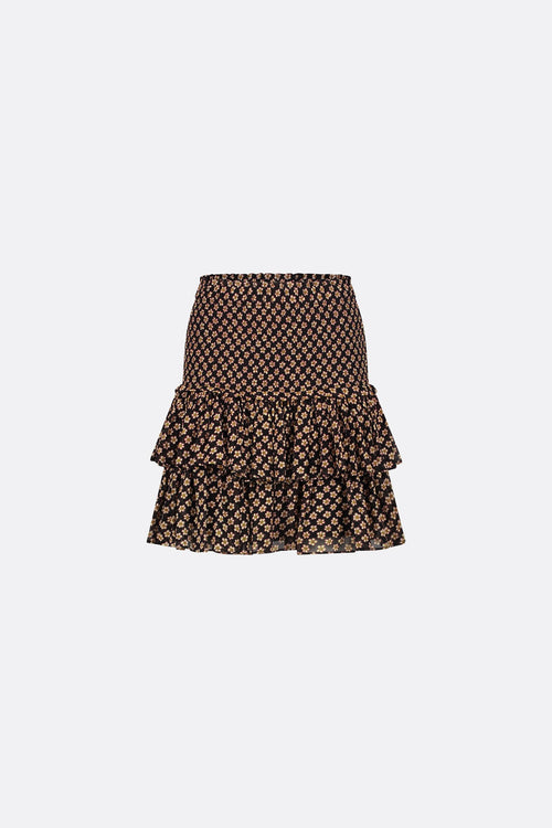 Mary Skirt | Black/Crazy Clay