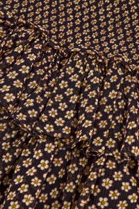 Mary Skirt | Black/Crazy Clay