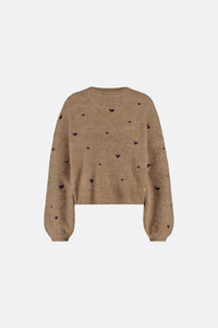 Lidia Pullover | Toffee Melange