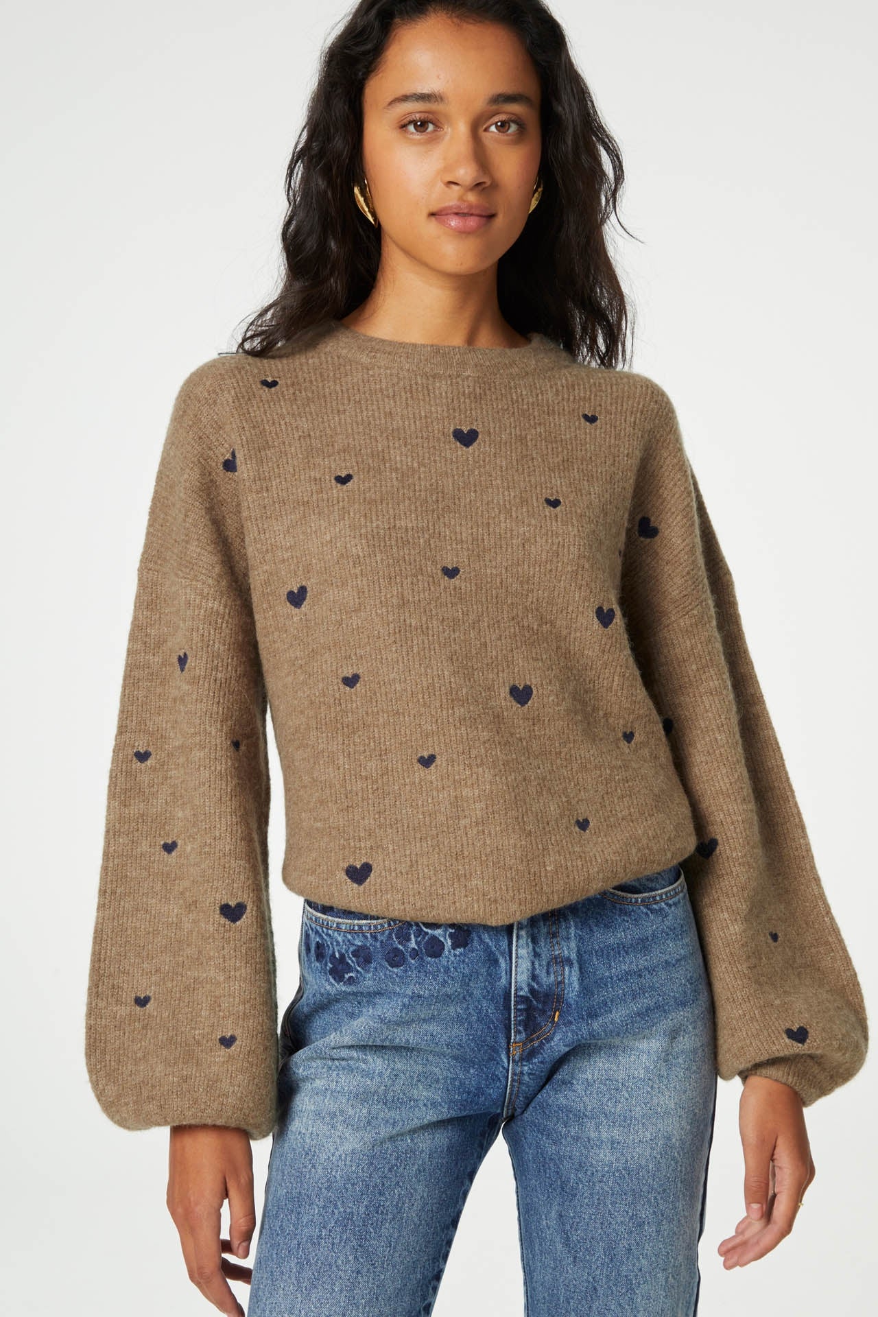 Lidia Pullover | Toffee Melange