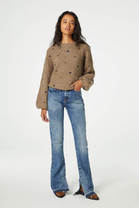 Lidia Pullover | Toffee Melange
