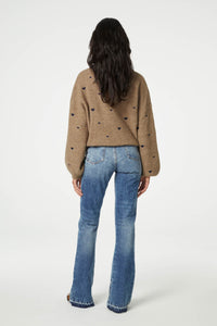 Lidia Pullover | Toffee Melange