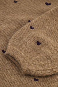 Lidia Pullover | Toffee Melange