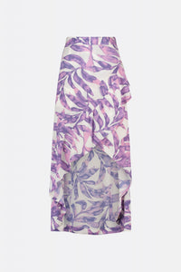 Kaia Skirt | Warm White/Dusty Lov