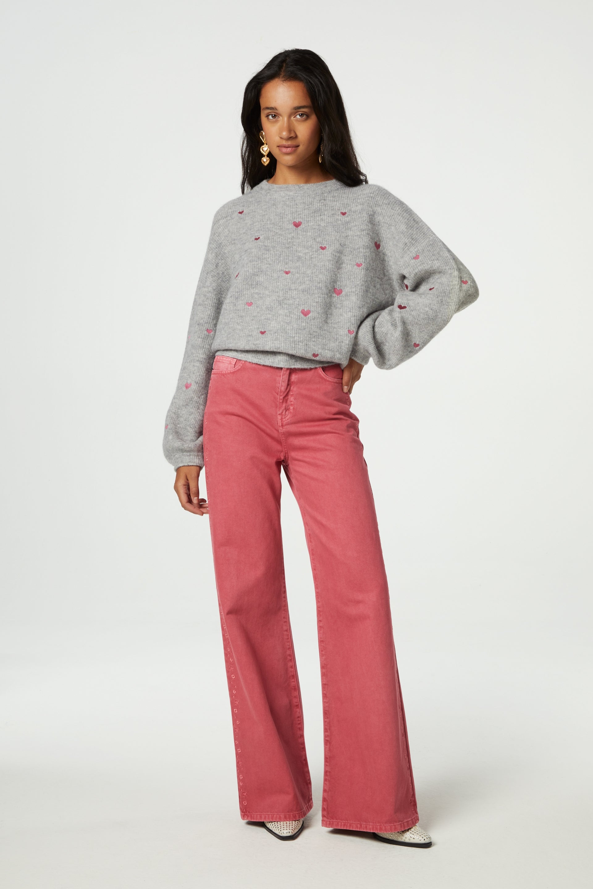 Lidia Pullover | Grey Melange