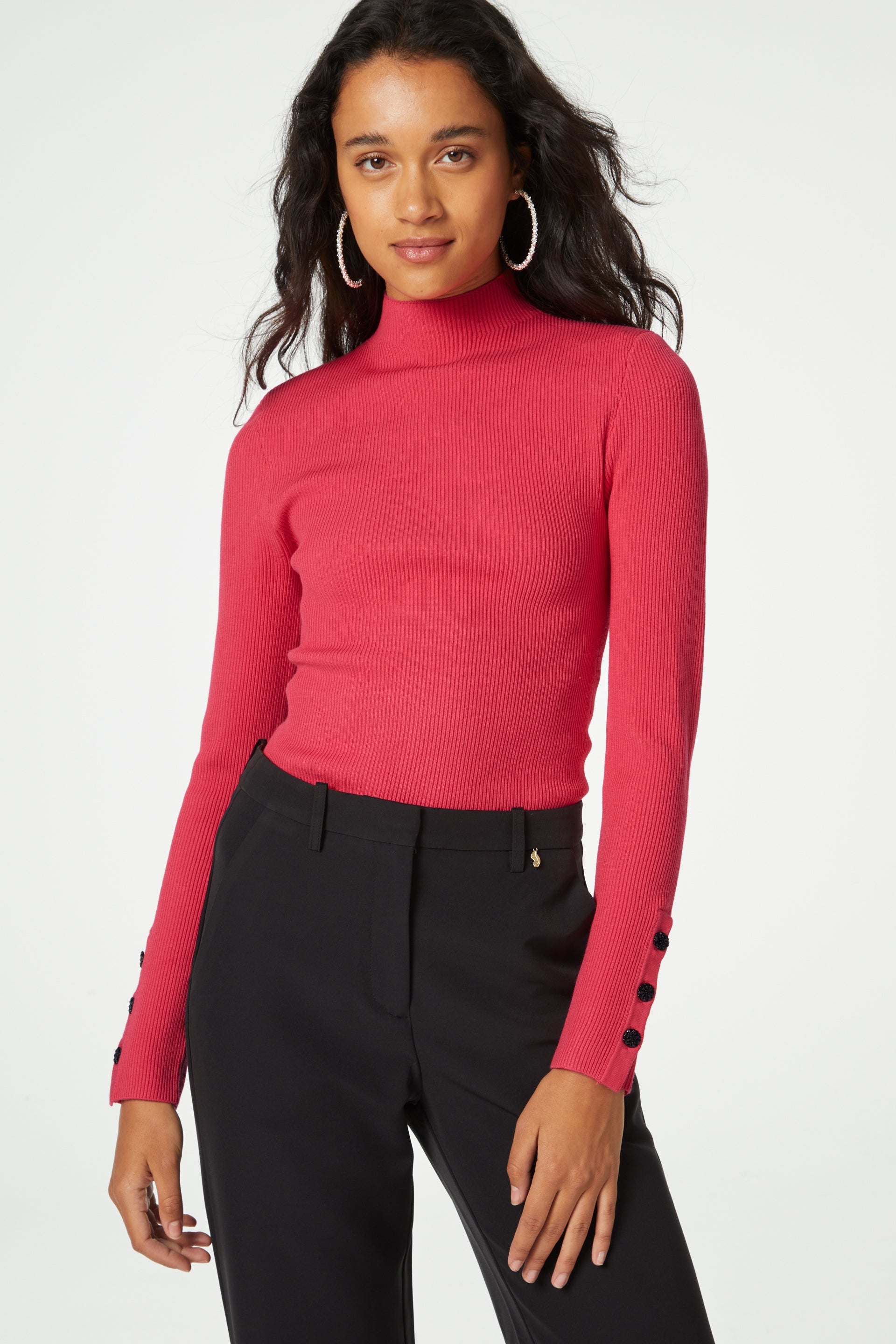 Lila Pullover | Jazzy Pink