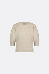 Jana SS Sweater | Oatmeal Melange