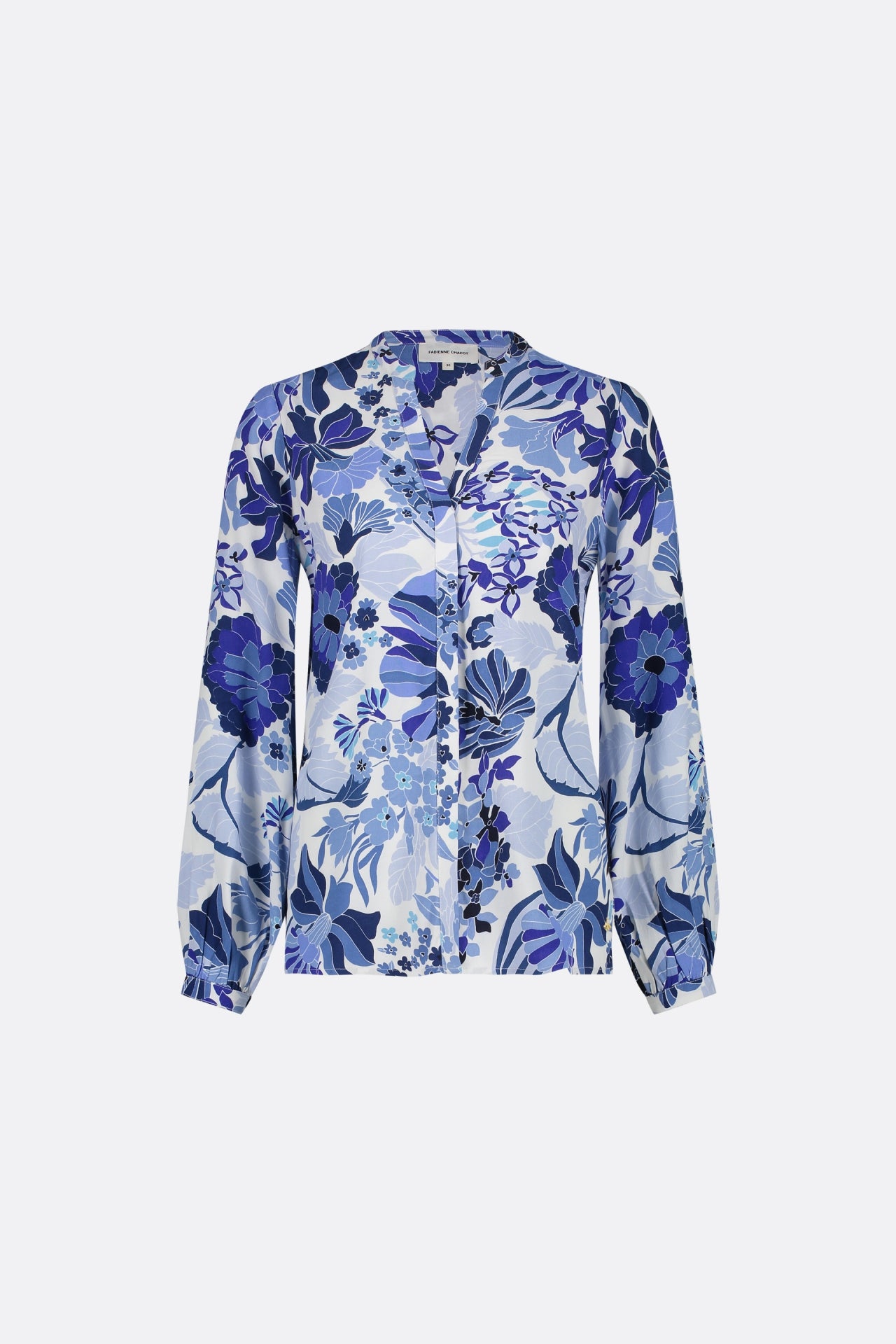 Frida Blouse | Riad Blue/Caribbean