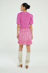 Lillian SS Pullover | Bubble Gum Pink
