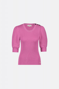 Lillian SS Pullover | Bubble Gum Pink