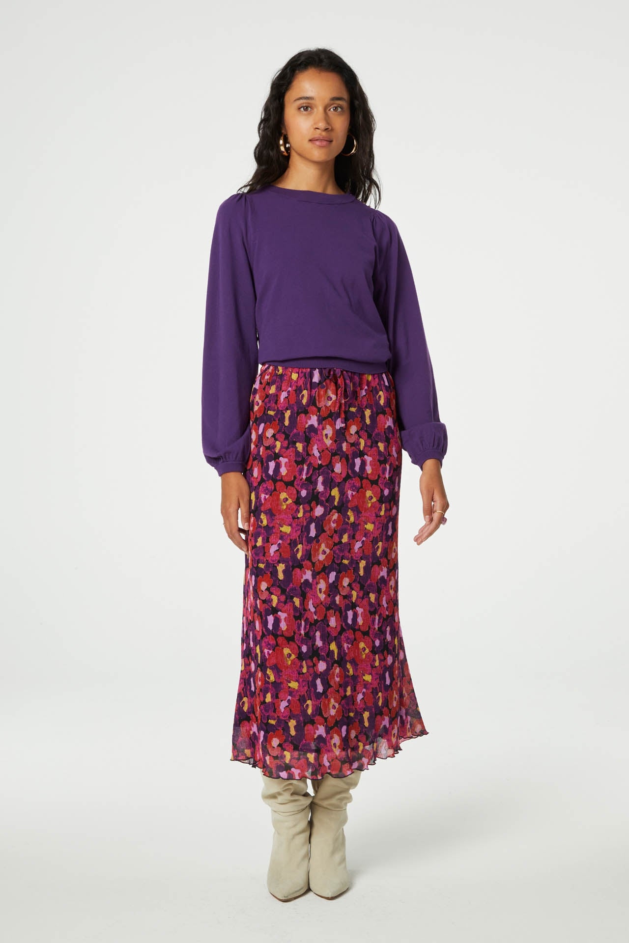 Milly Pullover | Eggplant